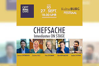 CHEFSACHE - Intendanten ON STAGE