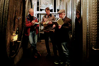 Holz oder Stahl - eine literarisch musikalische Weinprobe