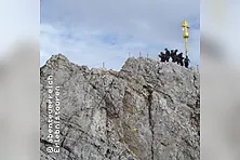Bergwanderung auf die Zugspitze