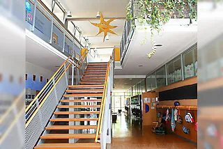 Die Sonnenbergschule möchte absehbar als Ganztagesschule noch attraktiver werden. [Foto: Sabine Model]