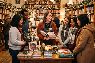 Buchtipps zu Weihnachten - unsere Lieblingsbuchhändler*innen präsentieren Ihre Favoriten