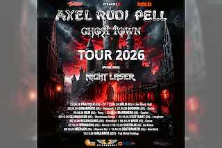 Axel Rudi Pell - Ghost Town Tour 2026 - Special Guest: Night Laser