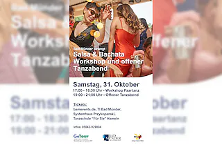 Salsa & Bachata - Workshop und offener Tanzabend