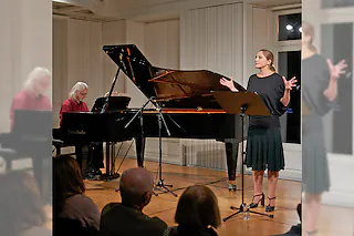 Woche gegen das Vergessen: Mascha Kaléko - Die Nachtigall in meinem Garten schweigt - Musikalische Lesung mit Judith Jakob und Joachim Jezewski