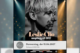 Leslie Clio Unplugged - Akustiktour
