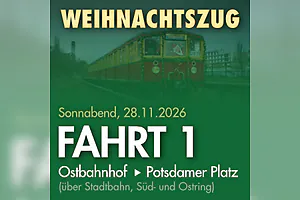 Fahrt 1 - von Ostbahnhof nach Potsdamer Platz