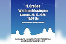 11. Großes Weihnachtssingen 2026