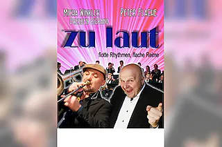 „zu laut“ Peter Flache und Micha Winkler mit der Dresden BigBand