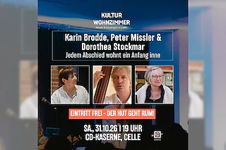 Karin Brodde & Dorothea Stockmar: Jedem Abschied wohnt ein Anfang inne - Wohnzimmerlesung in Halle 13