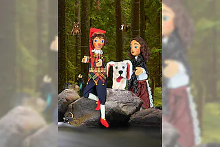 Kasper und Bello retten den Wald - Handpuppenspiel für Kinder ab vier Jahren