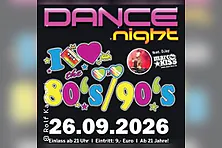 Dance Night 80/90er mit DJ MARC KISS