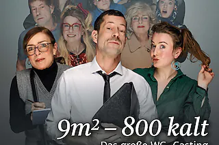 9 Quadratmeter -800,- kalt