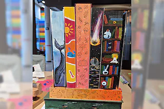 Kreativworkshop: Farbschnitte selbst gestalten