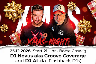 XXL Weihnachts-Disko - DJ Novus aka GROOVE COVERAGE