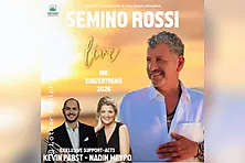 Semino Rossi - Die Konzertreihe 2026 - Support Acts: Nadin Meypo & Kevin Pabst
