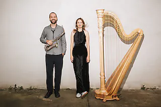 Zwischen Jazz und Klassik-Saxophon trifft Harfe