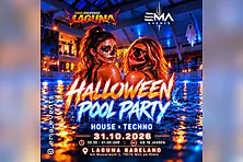 Halloween Pool Party im Badeland