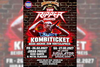 Kombiticket fürs Tim Ripper Owens - Wochenende