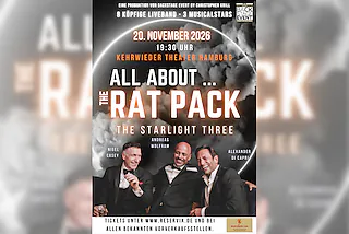 All About - The Rat Pack - The Starlight Three - mit Alexander di Capri, Nigel Casey, Andreas Wolfram