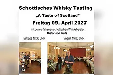Schottisches Whisky Tasting