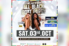 All Black Boat Party - International Boat Party