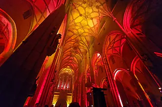 Lightshow & Orgel - Melanie Jäger-Waldau & Heiko Grebing und Team