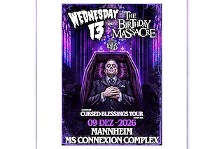 Wednesday 13 - Cursed Blessings Tour