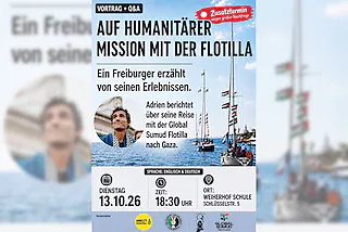 Auf humanitärer Mission mit der Flotilla