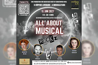 All about Musical - Rockz - mit Jessica Kessler, Brigitte Oelke, Rob Fowler und Robin Reitsma