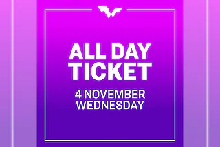 All Day Ticket | Wed. 4 NOV | Round of 32 | 13 Matches