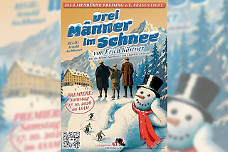 DREI MÄNNER IM SCHNEE - von Erich Kästner