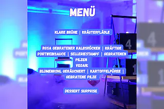 ESCAPE TO THE DINNER - Knack den Geschmack