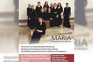 Concertino St. Wolfgang - MARIA - Unter dem Schutz Mariens