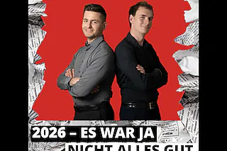 Ruwe & Valenske präsentieren: 2026 - es war ja nicht alles gut - Der etwas andere Jahresrückblick