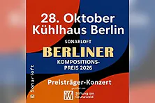 Berliner Kompositionspreis 2026 - Preisträger-Konzert - Duo Edition