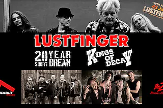45 Jahre Punk´n´Roll - LustfingeR live - Support: 20 Year Short Break & Kings of Decay