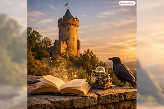 Fantasy im Schlossturm: Über Freiheit, Magie, Wassergeister und Spätlese