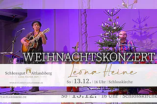 Leona Heine - Familien-Weihnachtskonzert 2026