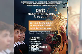 Missa Salisburgensis - H.I.F. Biber - Deutschland-Tour 2026 - Herkulessaal München