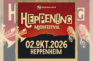 Heppening 2026 - Das Musikfestival in Heppenheim