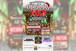 Christmas Rock - Christmas Rock bringt Weihnachtszauber in den Hohenstaufensaal