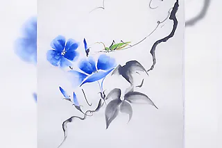 „Sumi-e“ - Japanische Tuschemalerei