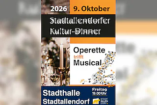 3. Stadtallendorfer Kultur-Dinner