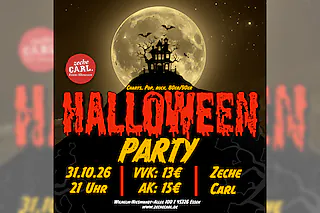 HALLOWEEN PARTY 2026 - „Halloweenparty in allen Hallen“