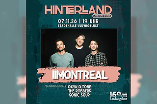 HINTERLAND - live on stage - Montreal, Sonic Soup, The Robbers, OxyK.O.tONE