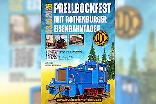 Zum Prellbockfest und den Rothenburger Eisenbahntagen