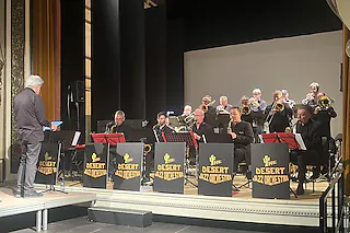 Lindsey Blount und das Desert Jazz Orchestra