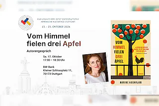 Buchpräsentation/Autorengespräch: Vom Himmel fielen drei Äpfel