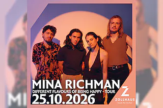Mina Richman & Band - Different Flavours Of Being Happy - Tour