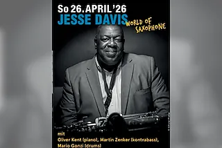 JESSE DAVIS QUARTET - World Of Saxophone